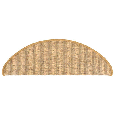 Itsekiinnittyvät porrasmatot 15 kpl oranssi 65x21x4 cm