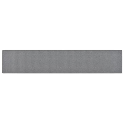 Tummanharmaa käytävämatto Cotti 50x300cm