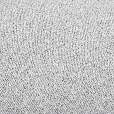 Vaaleanharmaa käytävämatto Cotti 50x200cm