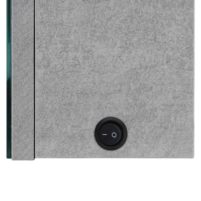 Betoninharmaa led kylpyhuoneen peilikaappi Broinas 50x14x60cm