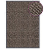 Tummanruskea ovimatto Rihawi 40x60cm (nukallinen)