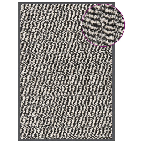 Vaaleanruskea ovimatto Rihawi 40x60cm (nukallinen)