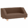 Koiran sohva ruskea 95x63x39 cm pellava