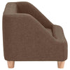 Koiran sohva ruskea 95x63x39 cm pellava