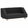 Koiran sohva musta 95x63x39 cm pellava
