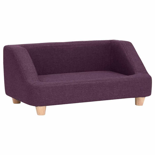 Koiran sohva viininpunainen 95x63x39 cm pellava