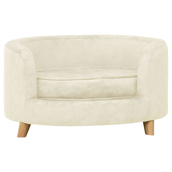 Koiran sohva kerma 69x69x36 cm plyysi