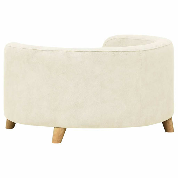 Koiran sohva kerma 69x69x36 cm plyysi