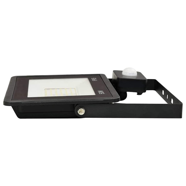 LED-valonheitin sensorilla 50 W lämmin valkoinen