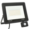 LED-valonheitin sensorilla 100 W lämmin valkoinen