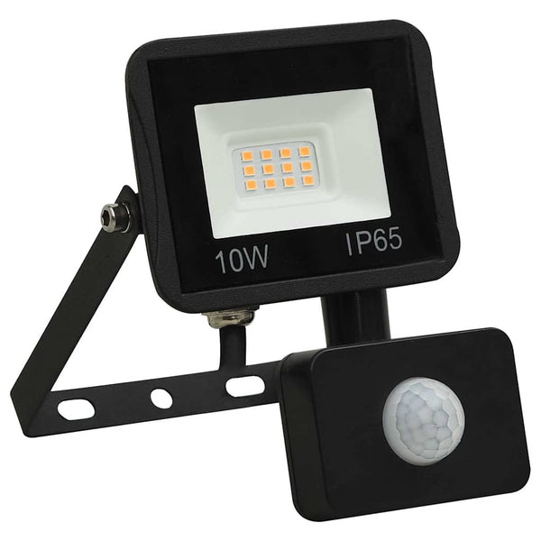 LED-valonheitin sensorilla 10 W kylmä valkoinen