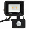 LED-valonheitin sensorilla 10 W kylmä valkoinen
