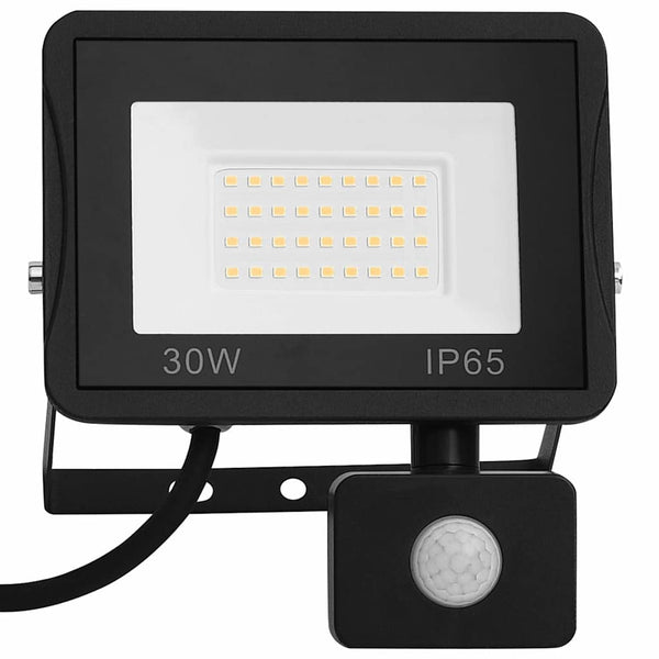 LED-valonheitin sensorilla 30 W kylmä valkoinen