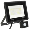 LED-valonheitin sensorilla 50 W kylmä valkoinen