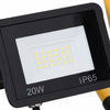LED-valonheitin kahvalla 20 W lämmin valkoinen