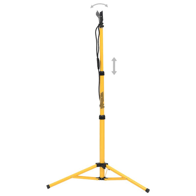 Kylmä valkoinen led-valonheitin kolmijalalla Nidelus 2x10 W