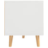 TV-taso valkoinen 90x40x48,5 cm tekninen puu