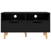 TV-taso musta 90x40x48,5 cm tekninen puu