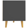 TV-taso harmaa 90x40x48,5 cm tekninen puu