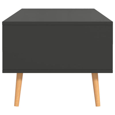 Sohvapöytä harmaa 100x49,5x43 cm tekninen puu