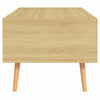 Sohvapöytä Sonoma-tammi 100x49,5x43 cm tekninen puu