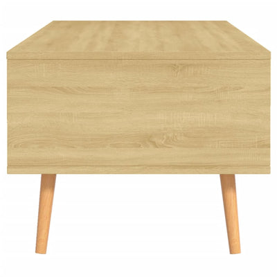 Sohvapöytä Sonoma-tammi 100x49,5x43 cm tekninen puu