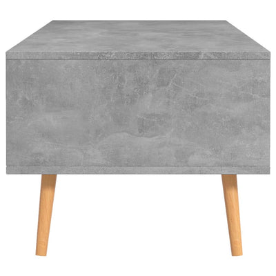 Sohvapöytä betoninharmaa 100x49,5x43 cm tekninen puu