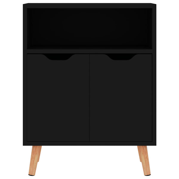 Senkki musta 60x30x72 cm tekninen puu
