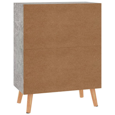 Senkki betoninharmaa 60x30x72 cm tekninen puu