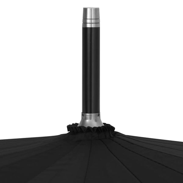 Musta sateenvarjo automaattinen Salcieana 120cm