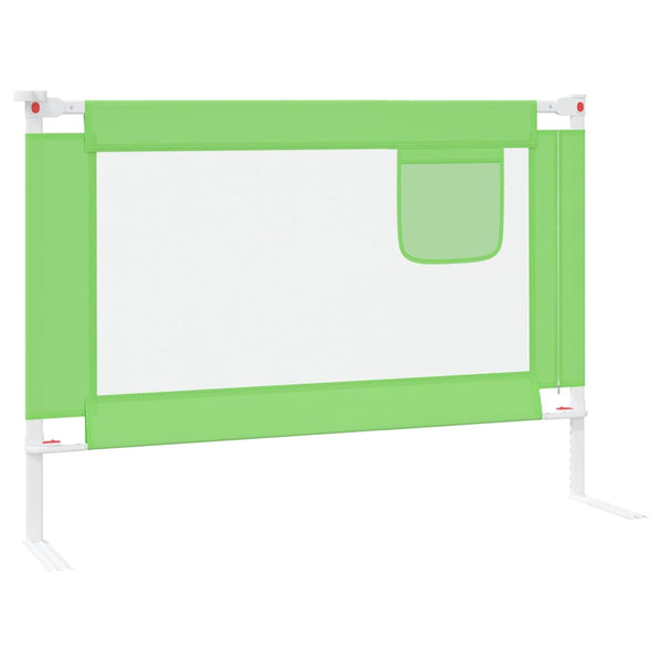 Turvalaita sänkyyn vihreä 90x25 cm kangas