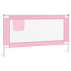 Turvalaita sänkyyn pinkki 150x25 cm kangas