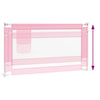 Turvalaita sänkyyn pinkki 150x25 cm kangas