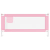 Turvalaita sänkyyn pinkki 200x25 cm kangas