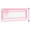 Turvalaita sänkyyn pinkki 200x25 cm kangas