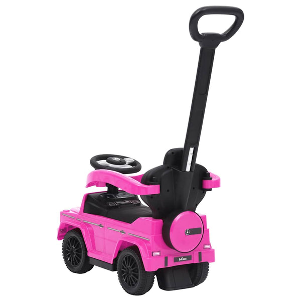 Työnnettävä potkuauto G63 pinkki