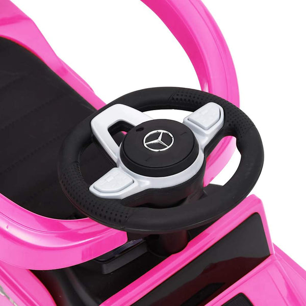 Työnnettävä potkuauto G63 pinkki