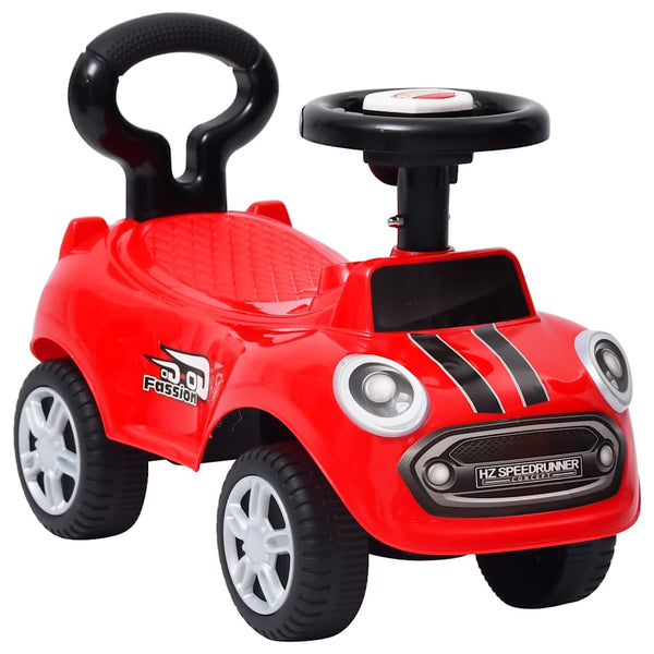 Potkuauto punainen