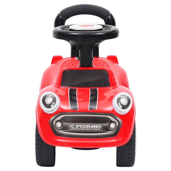Potkuauto punainen