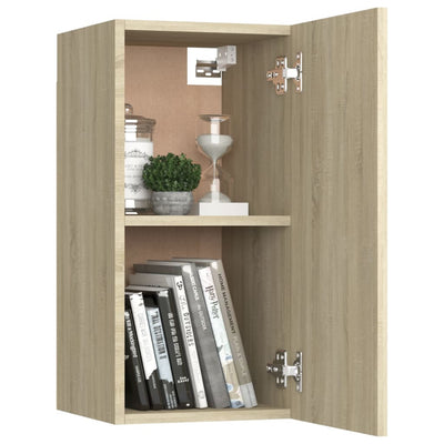 TV-taso Sonoma-tammi 30,5x30x60 cm tekninen puu