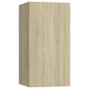 TV-tasot 2 kpl Sonoma-tammi 30,5x30x60 cm tekninen puu