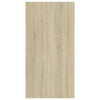 TV-tasot 2 kpl Sonoma-tammi 30,5x30x60 cm tekninen puu