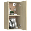 TV-tasot 2 kpl Sonoma-tammi 30,5x30x60 cm tekninen puu
