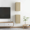 TV-tasot 2 kpl Sonoma-tammi 30,5x30x60 cm tekninen puu