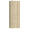TV-tasot 2 kpl Sonoma-tammi 30,5x30x90 cm tekninen puu