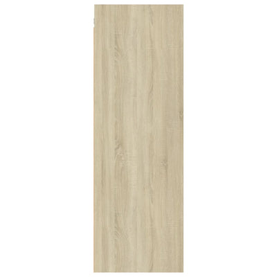 TV-tasot 2 kpl Sonoma-tammi 30,5x30x90 cm tekninen puu