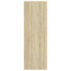 TV-tasot 2 kpl Sonoma-tammi 30,5x30x90 cm tekninen puu