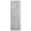 TV-taso betoninharmaa 30,5x30x90 cm lastulevy