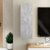 TV-taso betoninharmaa 30,5x30x90 cm lastulevy