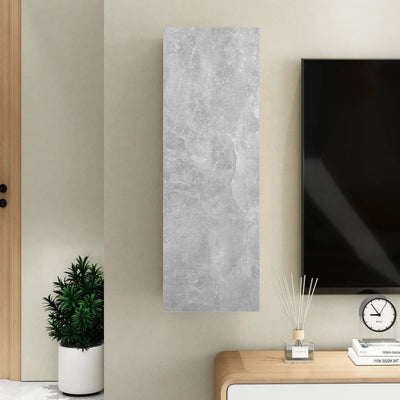 TV-taso betoninharmaa 30,5x30x90 cm lastulevy